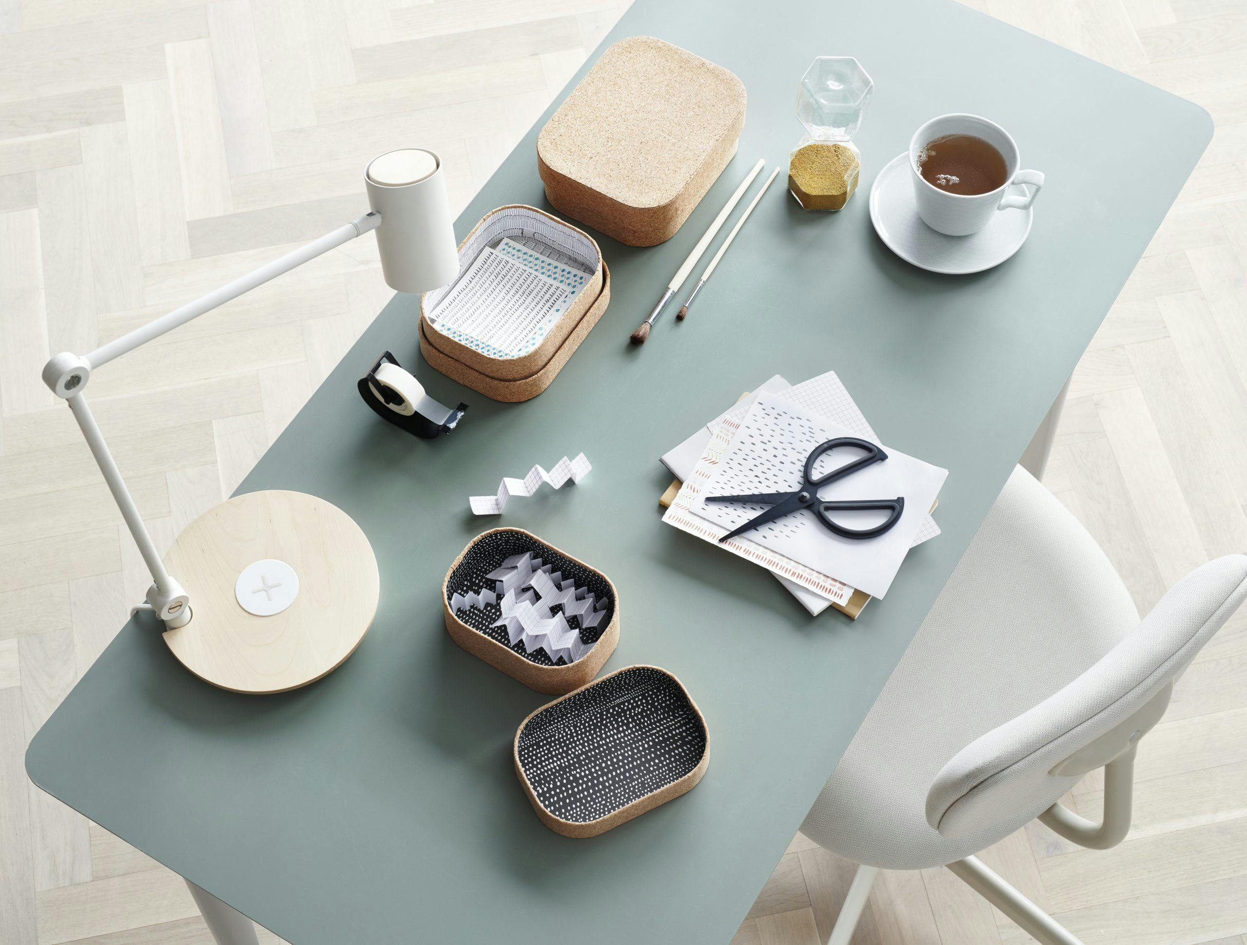 Oppbevaring til småtterier skrivebord og oppbevaring fra ikea